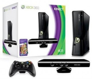 Xbox 360 Arcade 4GB + Kinect